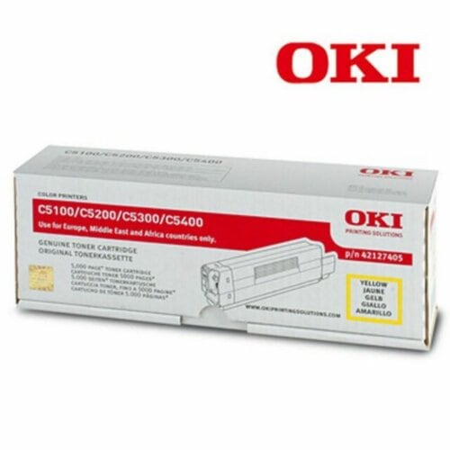 Toner Laser Oki 42127405 Yellow 5K Pgs