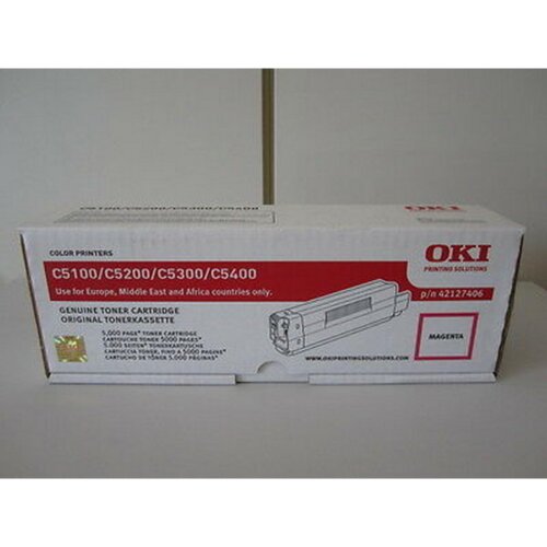 Toner Laser Oki 42127406 Magenta 5K Pgs