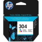 Γνήσιο Hp Inkjet No 304 Έγχρωμο 100 σελίδες