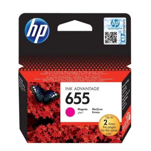 Hp Μελάνι No 655 Ματζέντα