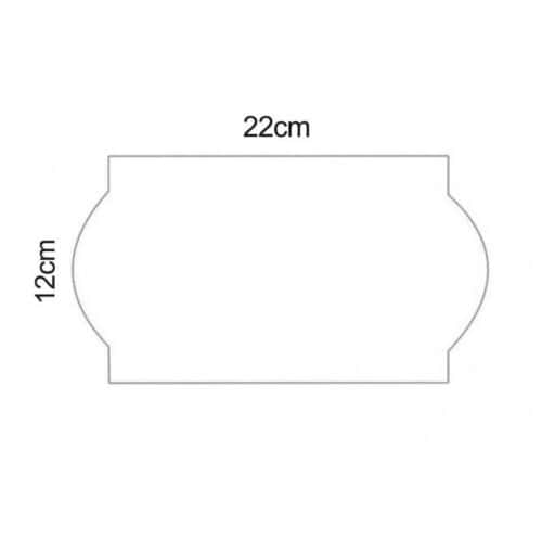 Ετικέτες Αυτοκόλλητες Ετικετοφράφων22Χ12