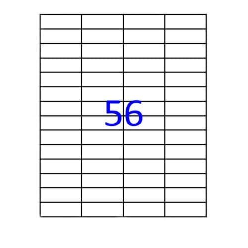 ΕΤΙΚΕΤΕΣ ΑΥΤΟΚΟΛΛΗΤΕΣ 52.5Χ21.2 (5 πακέτα)