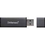 USB Stick Intenso 16B 2.0 Alu Line Antracite - Image 3