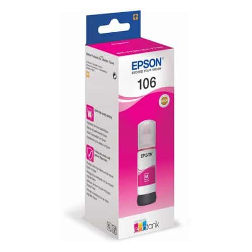 Epson Μελάνι No 106 Ματζέντα