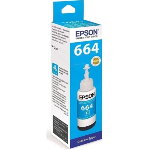 Epson Μελάνι No 664 Κυανό