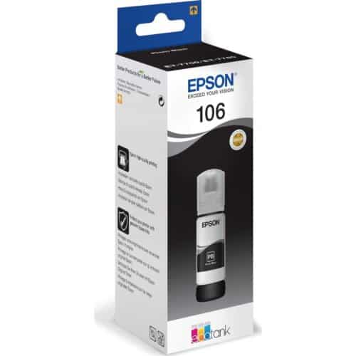 Epson Μελάνι No 106 Μαύρο
