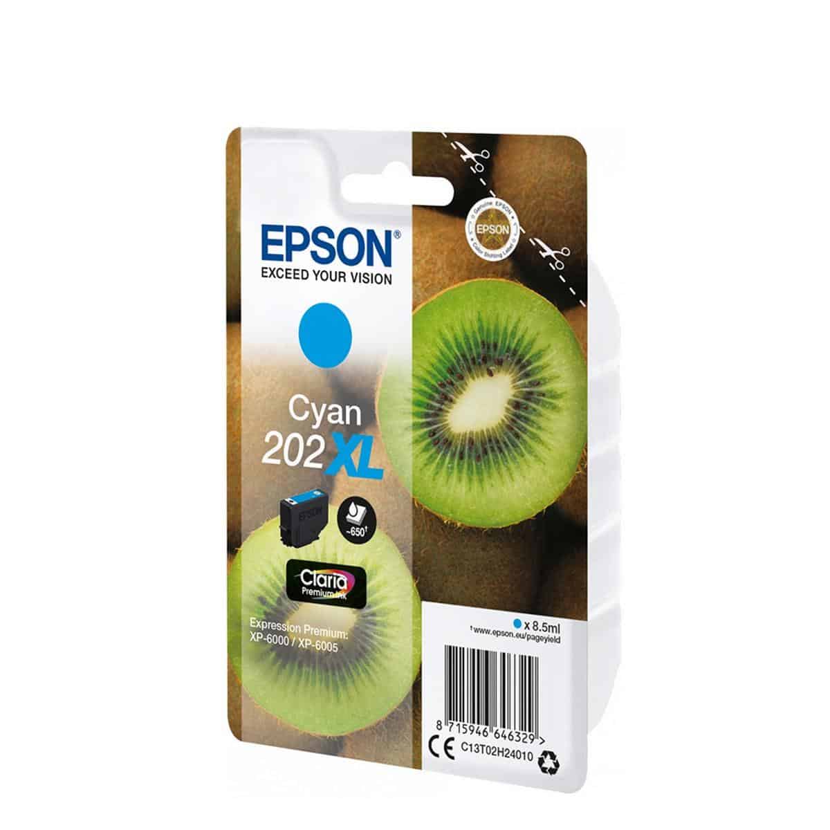 Ink Epson T02H24 C13T02H24010 Cyan - 8.5ml Ink Epson T02H24 C13T02H24010 Cyan - 8.5ml