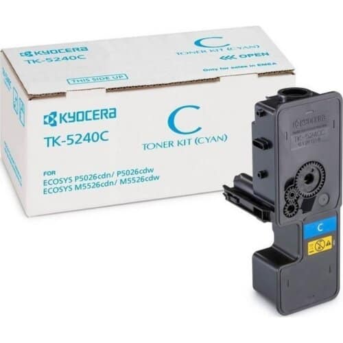 Toner Laser Kyocera Mita TK-5240C CYAN -3K Pgs