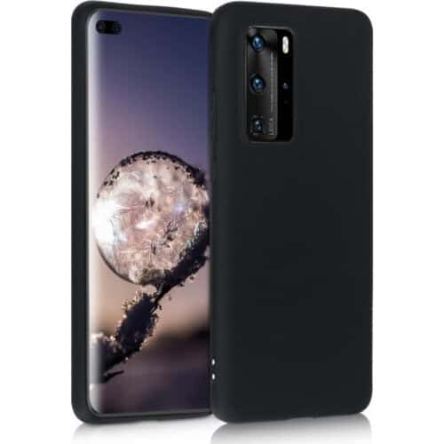 Θήκη Σιλικόνης για Huawei P40 Pro Μαύρη