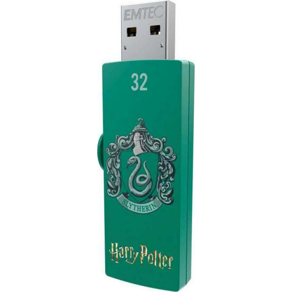 Στικάκι USB Emtec 32GB 2.0 Harry Potter Slytherin Στικάκι USB Emtec 32GB 2.0 Harry Potter Slytherin