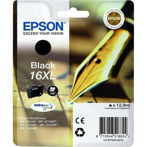 Epson Μελάνι 16XL Μαύρο