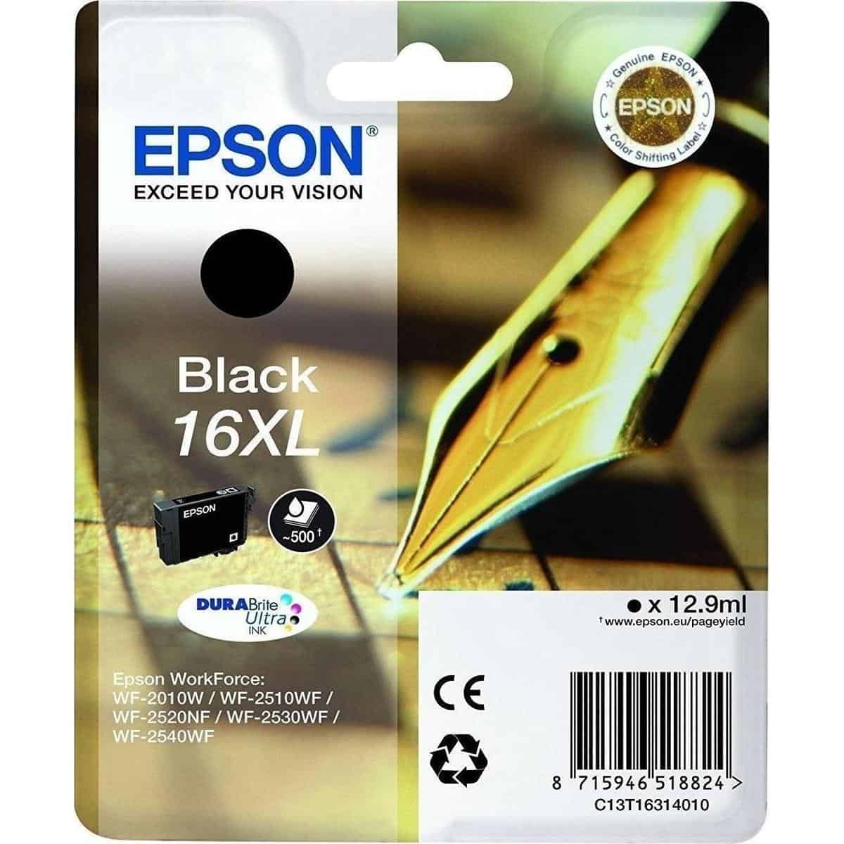 Epson Μελάνι 16XL Μαύρο Epson Μελάνι 16XL Μαύρο