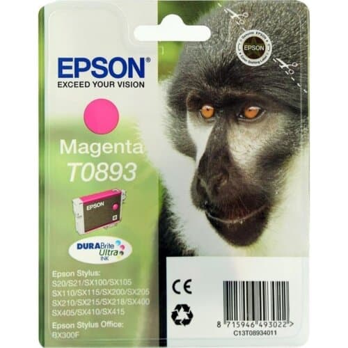 Epson Μελάνι T0893 Ματζέντα