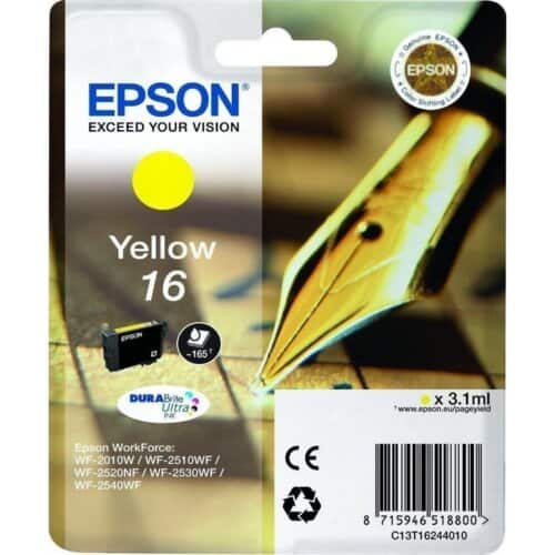 Γνήσιο Epson Μελάνι No 16 T162440 Κίτρινο
