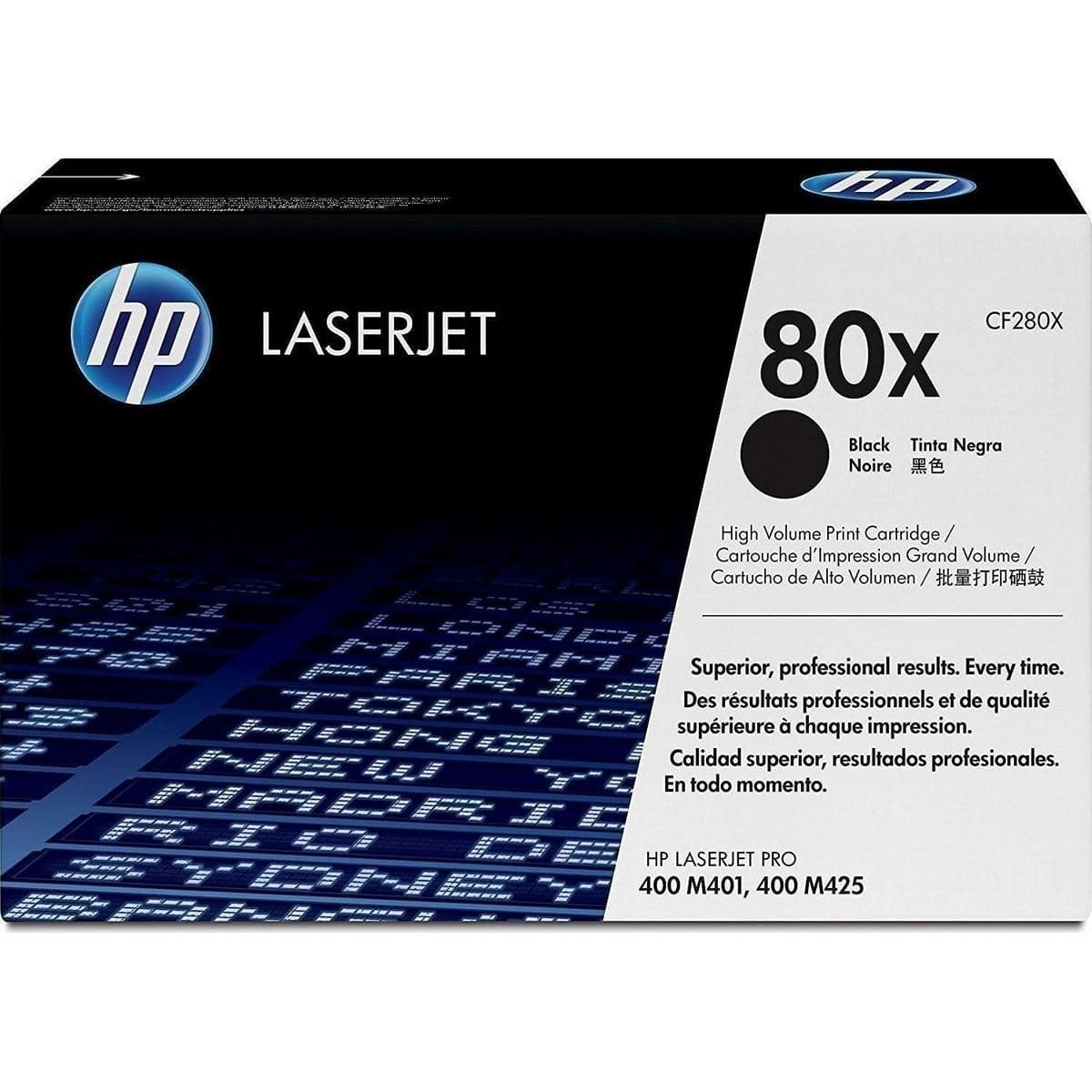 Toner Laser HP 80X LJ Pro 400 Black 6900Pgs Toner Laser HP 80X LJ Pro 400 Black 6900Pgs