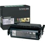 Toner Laser Lexmark 12A5840 Black 10K Pgs