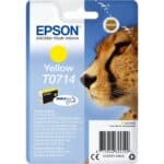 Γνήσιο Epson Μελάνι T0714 Κίτρινο 5.5 ml