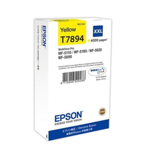 Epson Μελάνι T7894 XXL Κίτρινο