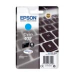 Epson Μελάνι 407 Κυανό