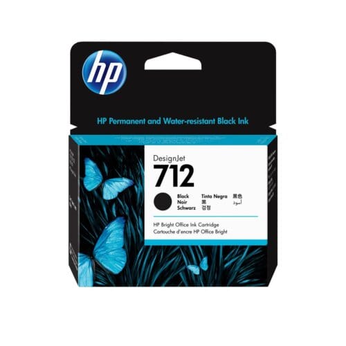 Γνήσιο Μελάνι Hp No 712 Μαύρο 80 ml