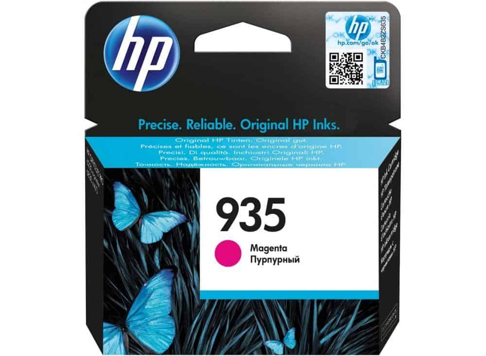 Γνήσιο Hp Μελάνι No 935 Ματζέντα 400 σελίδες Γνήσιο Hp Μελάνι No 935 Ματζέντα 400 σελίδες