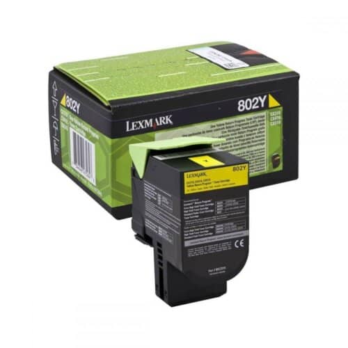 Lexmark Toner 80C20Y0 Yellow