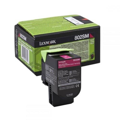 Toner Laser Lexmark 80C2SM0 Magenta -2k Pgs