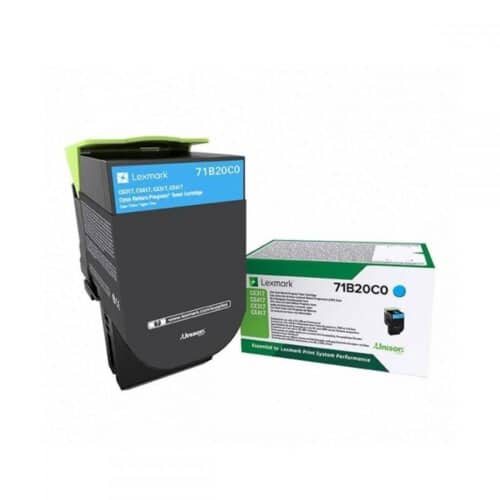 Toner Laser Lexmark 71B20C0 Standard Cyan-2.3k