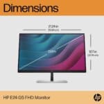 Hp E24 G5 FHD Monitor 23.8″ - Image 6