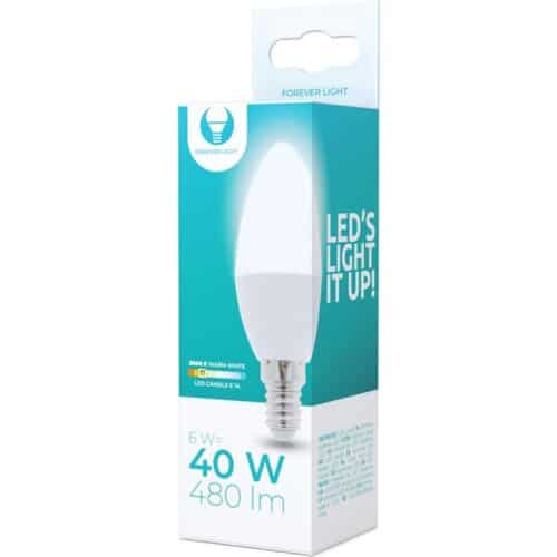 Forever Light LED E14 C37 6W 230V