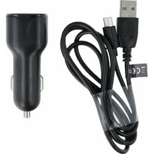 MaxLife Car Charger 2xUSB 2.4A and microUSB