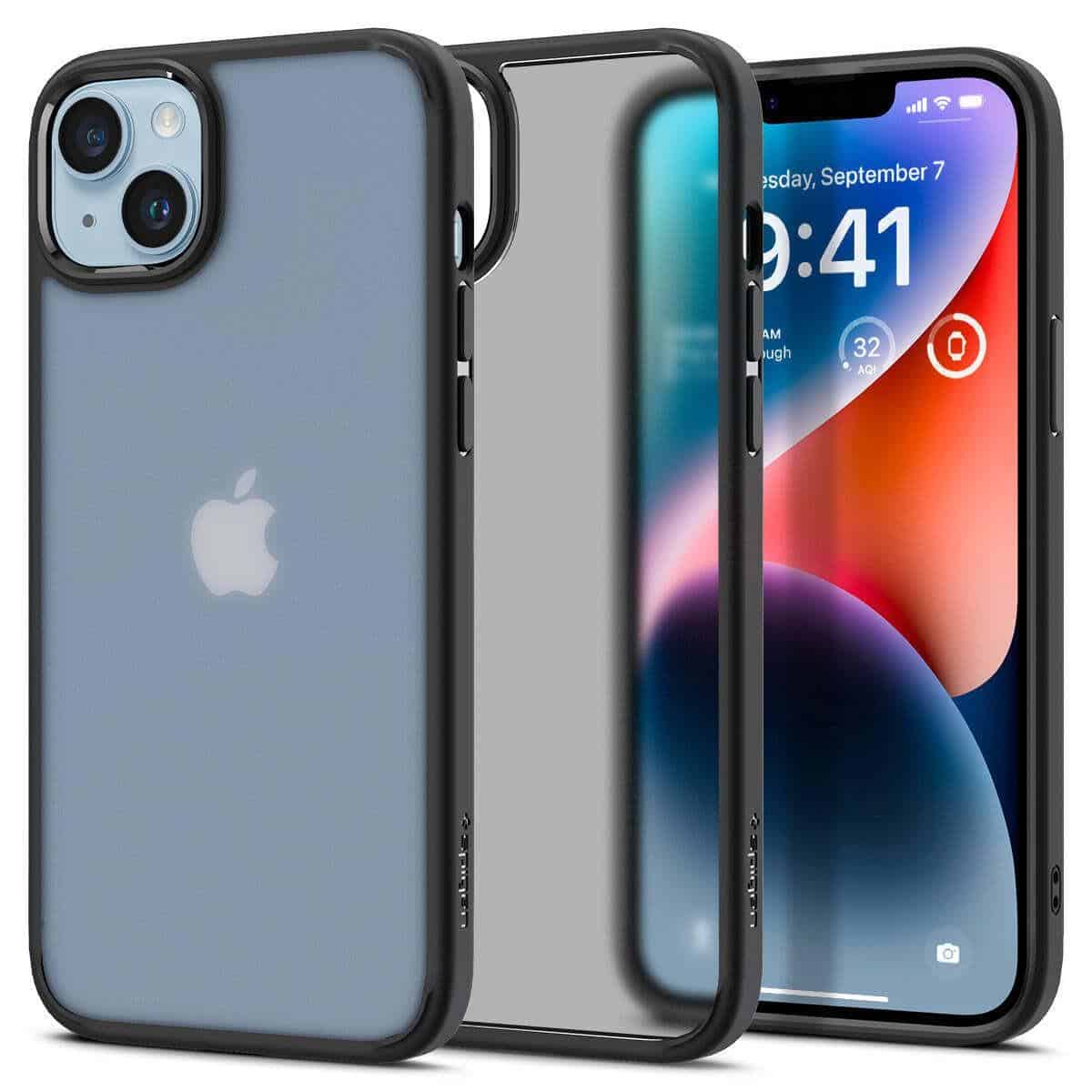 Θήκη Spigen Iphone 14 Plus Black Frost