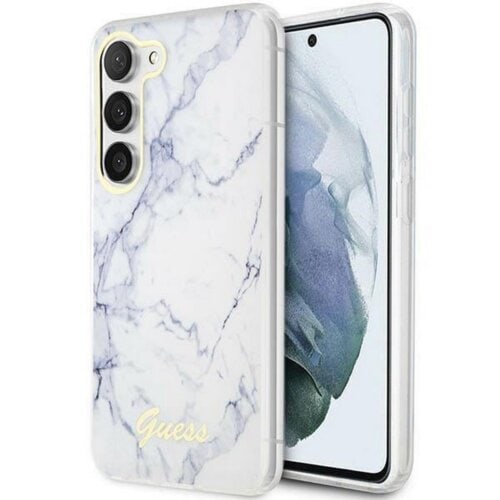 Θήκη Guess Samsung Galaxy S23 Plus White Marble