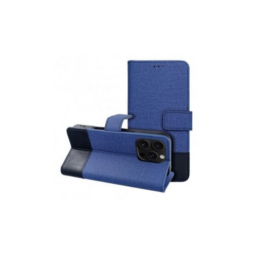 Θήκη Βιβλίο Iphone 16 Pro Max Μπλε Τζιν