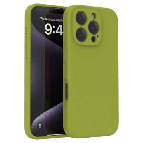 Θήκη Σιλικόνης Iphone 16 Pro Ελιά