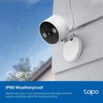 Tp-Link Indoor Outdoor Wi-Fi Home Security Camera Tapo C120 - Image 2