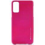 Θήκη Σιλικόνης Samsung Galaxy S20 Μεταλλικό Ροζ