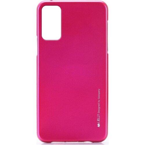 Θήκη Σιλικόνης Samsung Galaxy S20 Μεταλλικό Ροζ