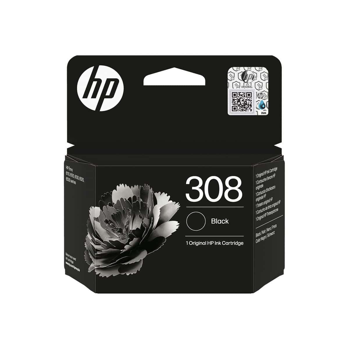 Hp Inkjet 308 Μαύρο
