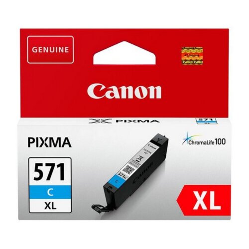Γνήσιο Canon Inkjet CLI-571XL 0332C001 Κυανό