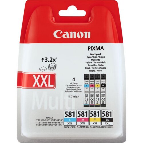 Canon CLI-581XXL Extra High Yield Ink Cartridge