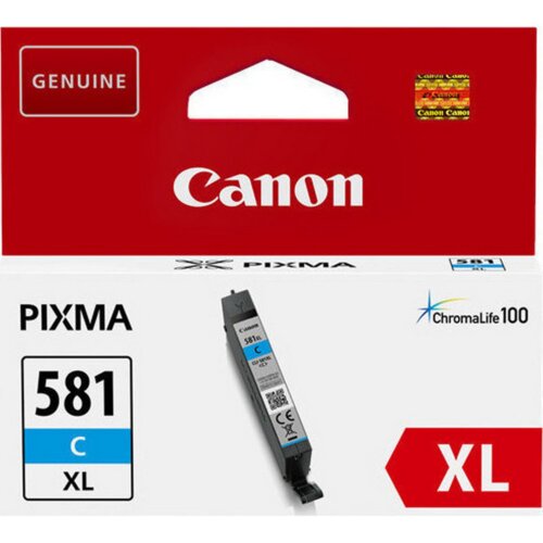 Γνήσιο Canon Μελάνι CLI-581XL Κυανό 8.3ml