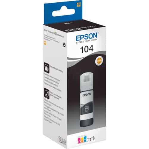 ΓΝΗΣΙΟ EPSON INKJET 104 BLACK