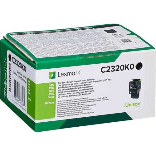 Lexmark Μελάνι C2320K0 Μαύρο