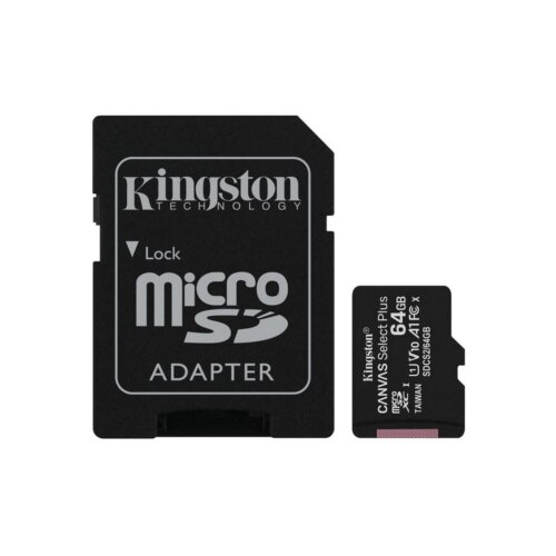 Κάρτα Micro SD Kingston 64GB Canvas Class 10