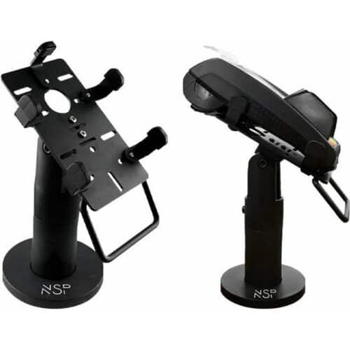 NSP ΒΑΣΗ ΣΤΗΡΙΞΗΣ STAND 360° ΠΡΟΣΑΡΜΟΖΟΜΕΝΗ ΓΙΑ ΜΗΧΑΝΗΜΑΤΑ POS BLACK