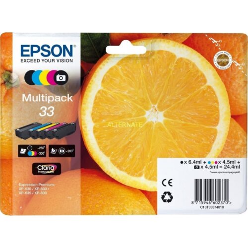 Epson Σετ Μελανιών 33