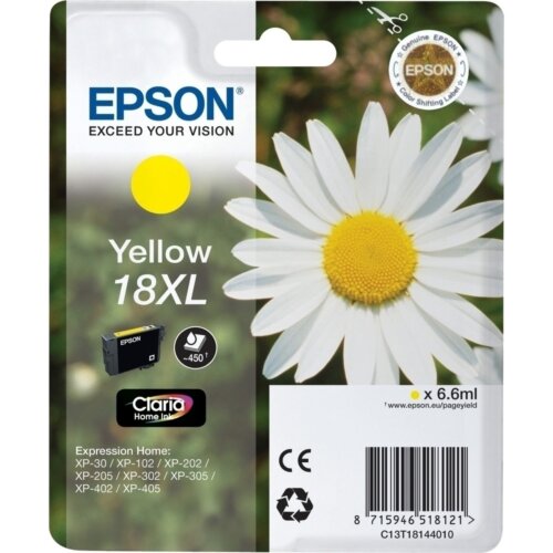 Epson Μελάνι 18XL Κίτρινο