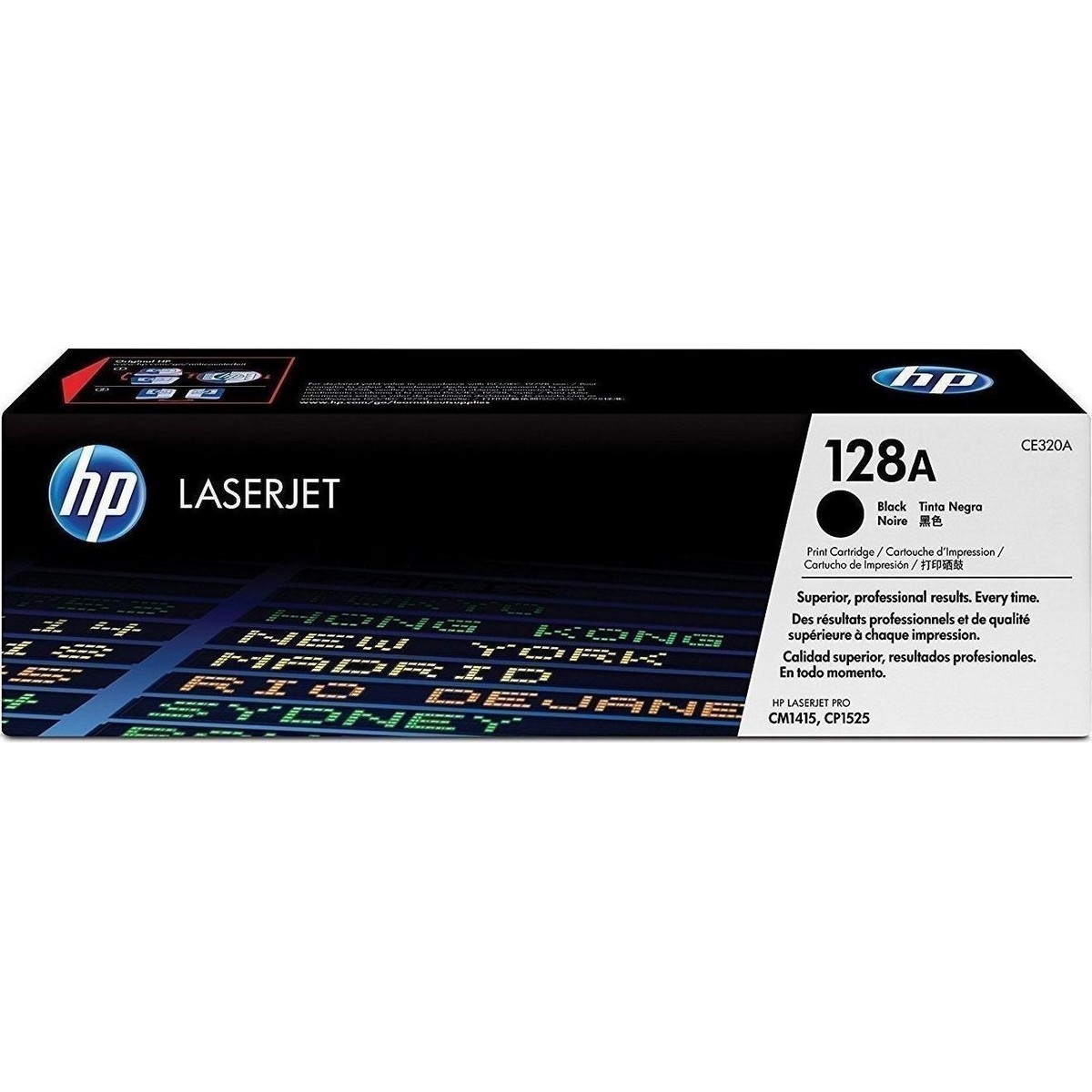 Toner Laser HP LJ Color CP1525 Black - 2K Pgs