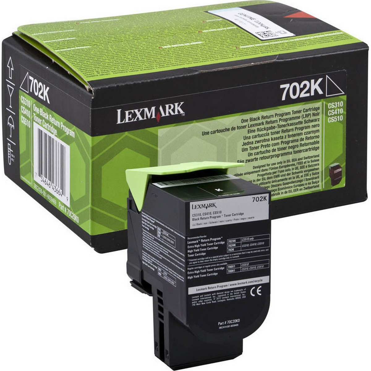 Lexmark Toner 70C20K0 Black